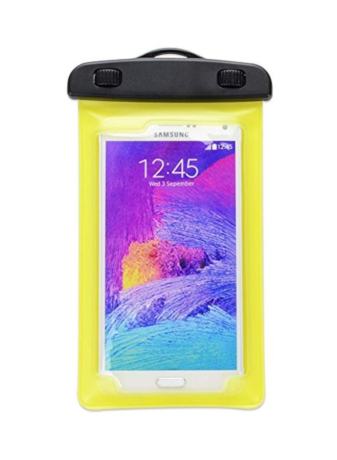 SumacLife - Waterproof Armband For Samsung Galaxy Note 4 With Wristband Yellow - Image 1