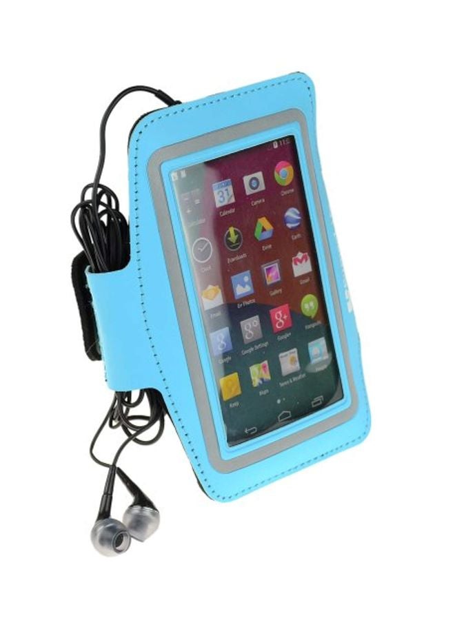 SumacLife - Armband Case For Motorola Moto X/Moto G/Droid MAXX/RAZR MAXX Blue - Image 1