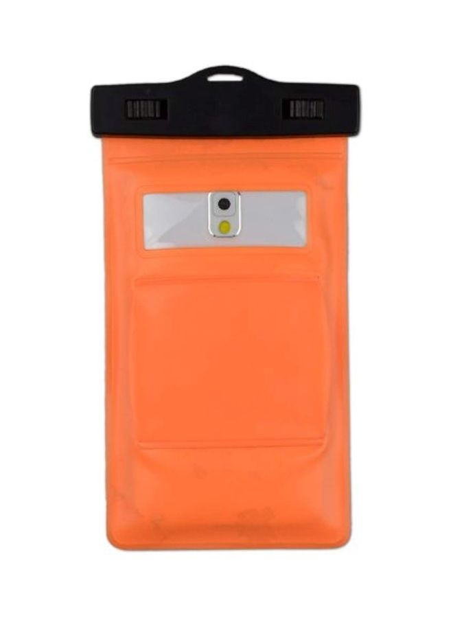 Sumaccn Protective Armband Pouch For Samsung With Headphones Orange/Black/Pink - Image 3