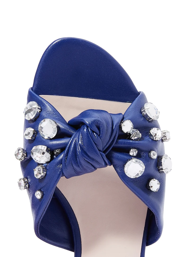 NINE WEST Rance Mules Blue