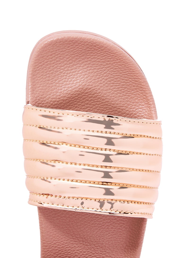 SLYDES - Port Slides Rose Gold - Image 1