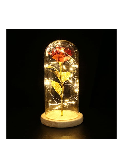 Rose Flowers LED Light Red 26.5 x 13.5 x 13.5cm