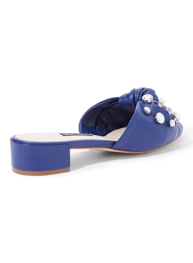 NINE WEST Rance Mules Blue