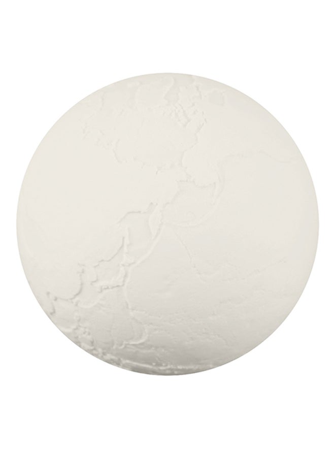 Generic - 3D Printing Clap Earth Light White 17.5 x 15.5 x 15.5cm - Image 1