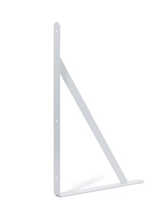 Metallic Shelf Bracket White 33x50x3centimeter - v1559206540/N25684942A_1