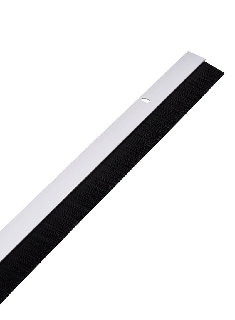 روبستلاين فرشاة من الألومنيوم توضع أسفل الأبواب لمنع الأتربة والحشرات فضي - Image 2