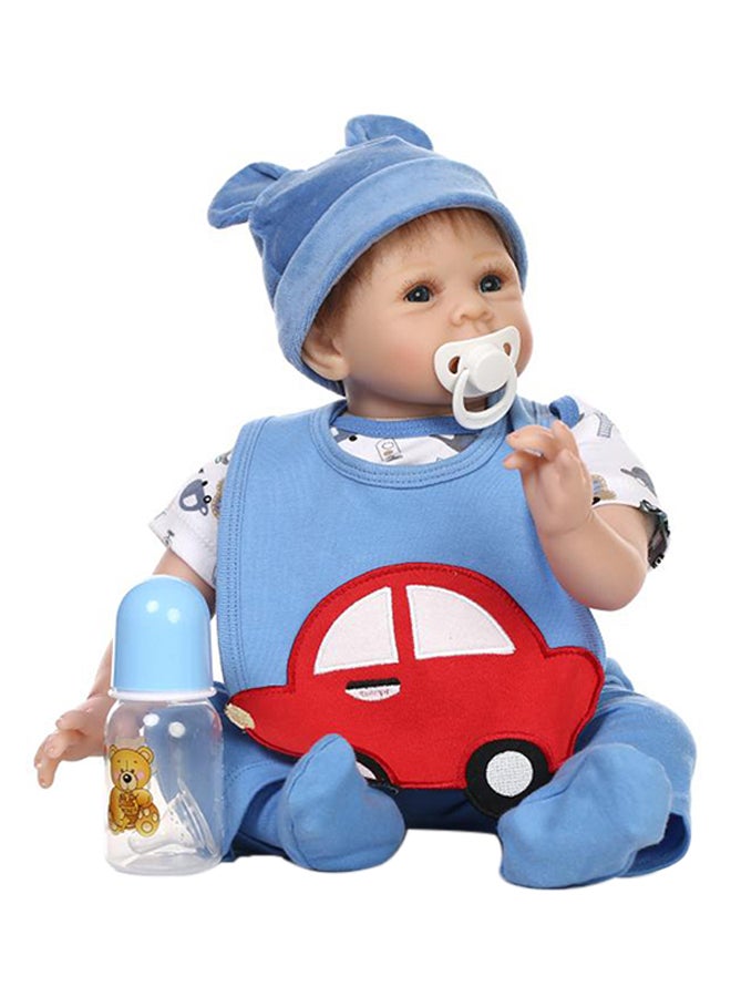 ان بي كي دمية تحاكي شكل طفل حديث الولادة مصنوعة من السيليكون 50 x 14 x 20سم - Image 1