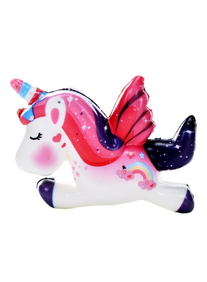 آي تيلكر لعبة إسفنجية على شكل يونيكورن لطيف تعود لحجمها الطبيعي ببطء، تُستخدم لتخفيف التوتر