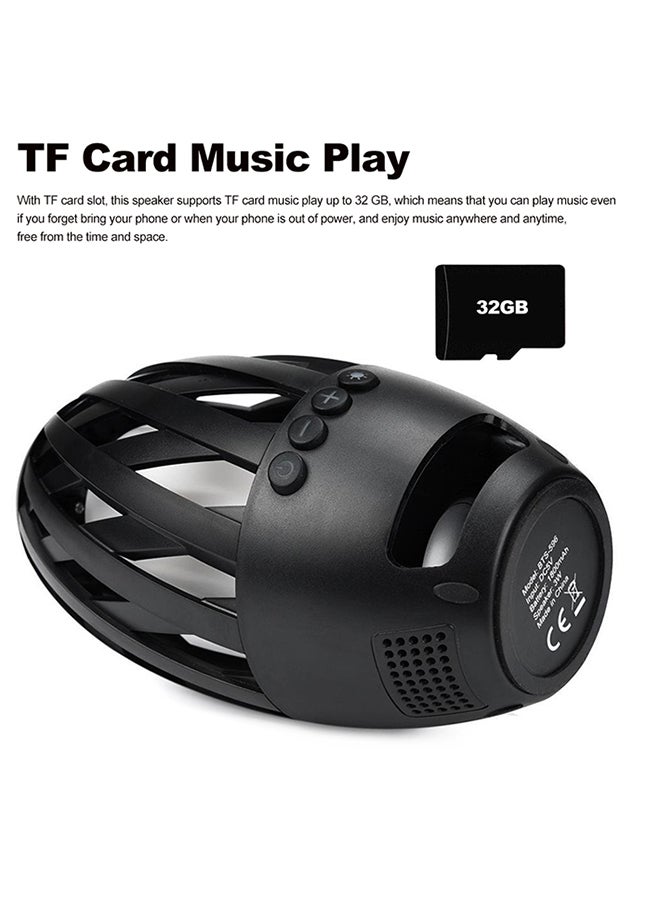 Wireless Bluetooth 4.2 Speaker V3762 Black  - Image 2