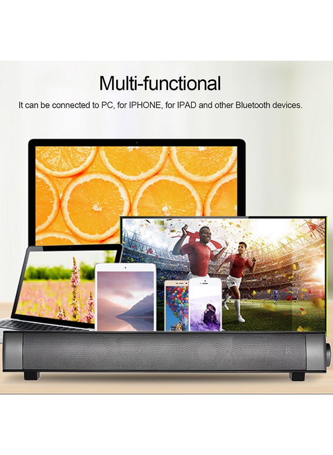 Wireless Bluetooth Soundbar Speaker V3229 Black  - Image 3