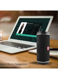 T&G Splash-Proof Portable Bluetooth Speaker Black  - Image 3