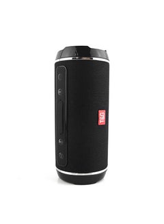 T&G Splash-Proof Portable Bluetooth Speaker Black  - Image 2
