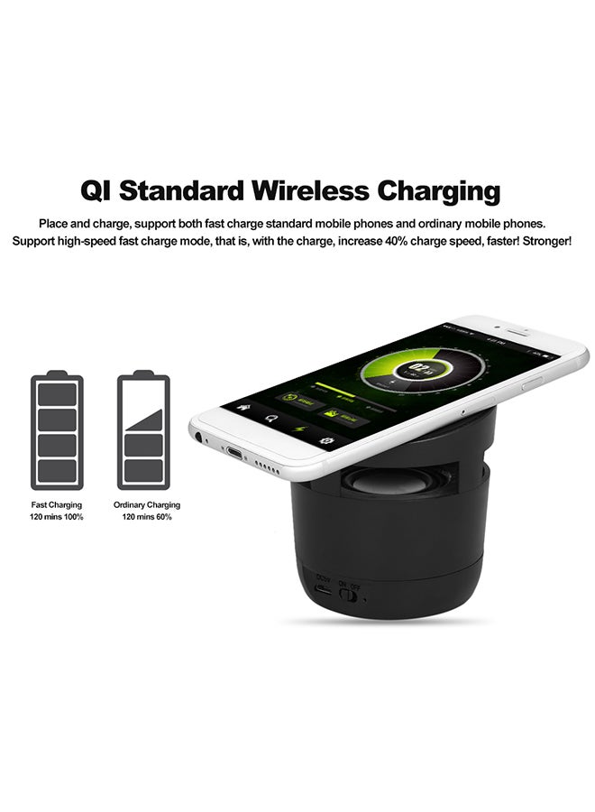 Portable Bluetooth Speaker V5056 Black - Image 2