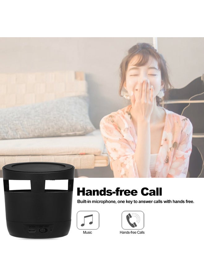 Portable Bluetooth Speaker V5056 Black - Image 3