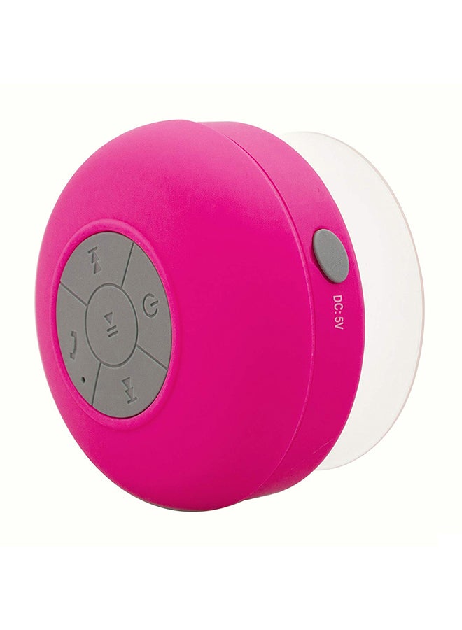 Mini Portable Waterproof Bluetooth 3.0 Speaker V4886 Pink - Image 2