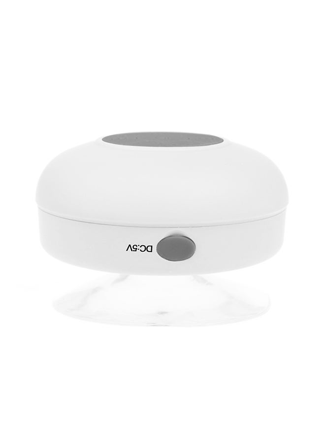 Mini Portable Waterproof Bluetooth 3.0 Speaker White  - Image 2