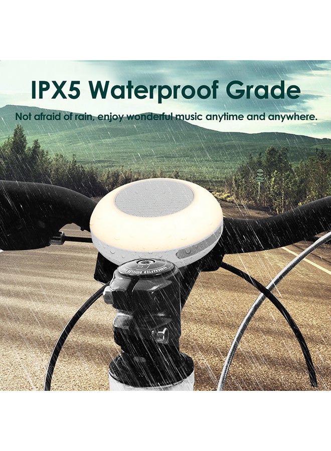 Portable Bluetooth Speaker V4159 White  - Image 4
