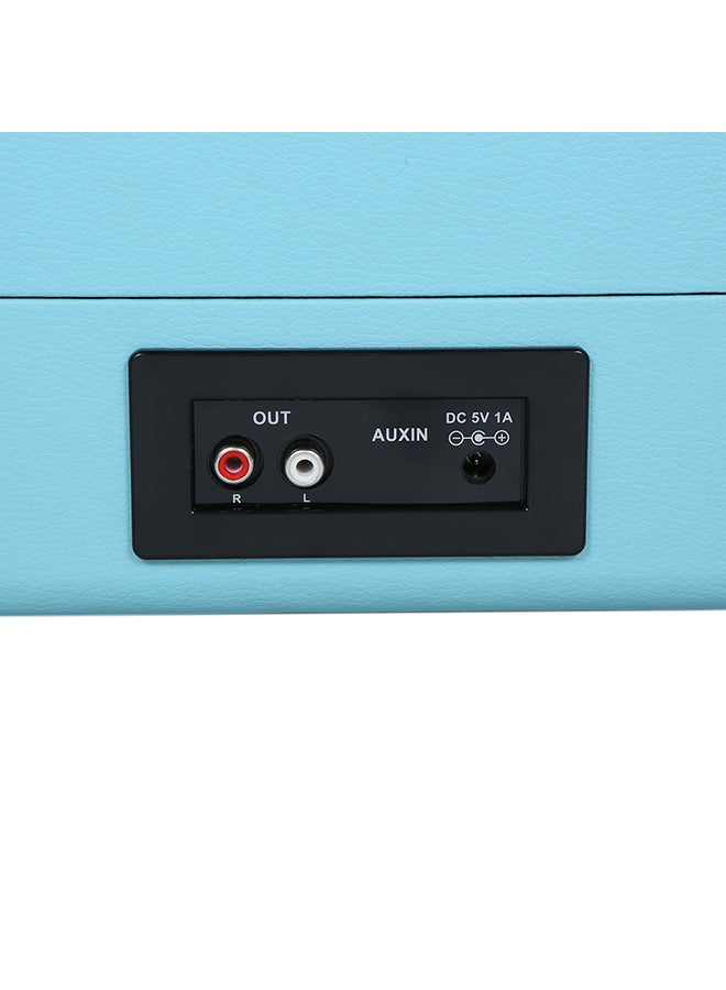 Generic - Vintage Phonograph Record Player V5781 Blue/Black - Image 1