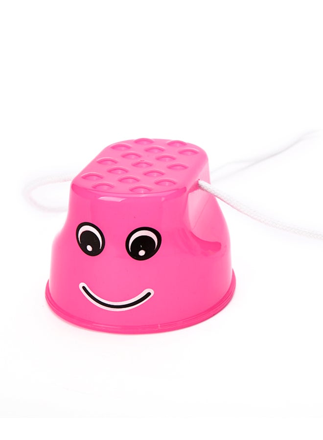 Thickened Plastic Balance Training Smiling Face Fun Toy 12x10x7cm