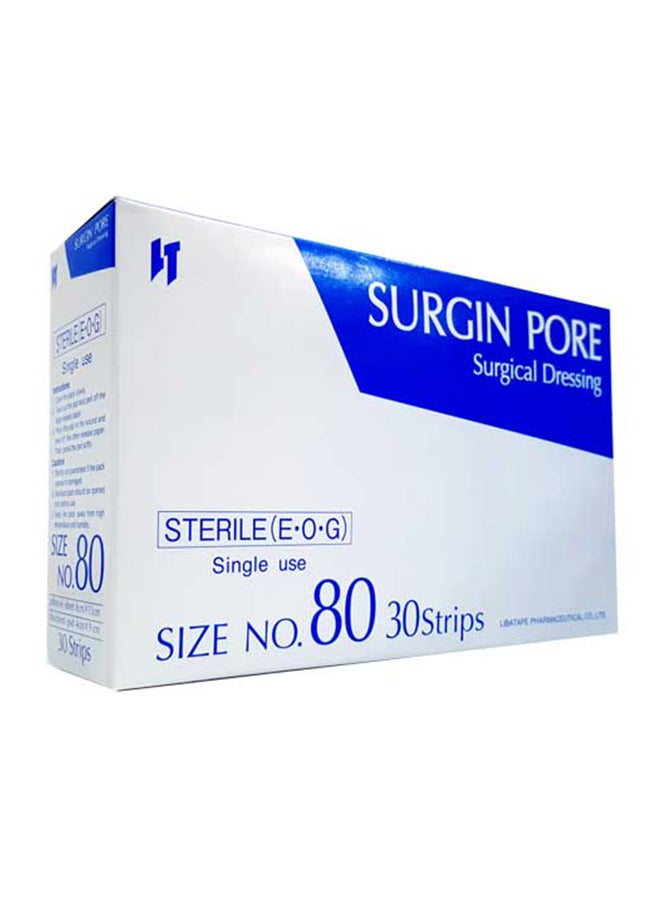 SURGIN PORE 30-Piece Sterile Surgical Dressing - Image 1