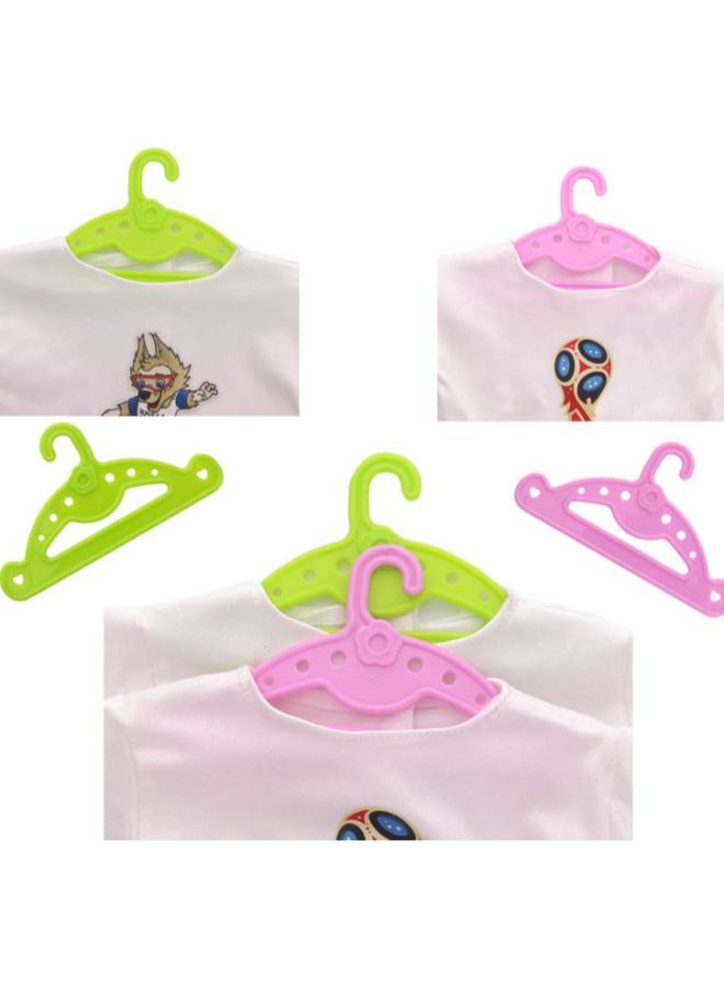 يونيك طقم علاقات ملابس لدمية أميريكان جيرل مكون من 5 قطع 18بوصة - Image 3