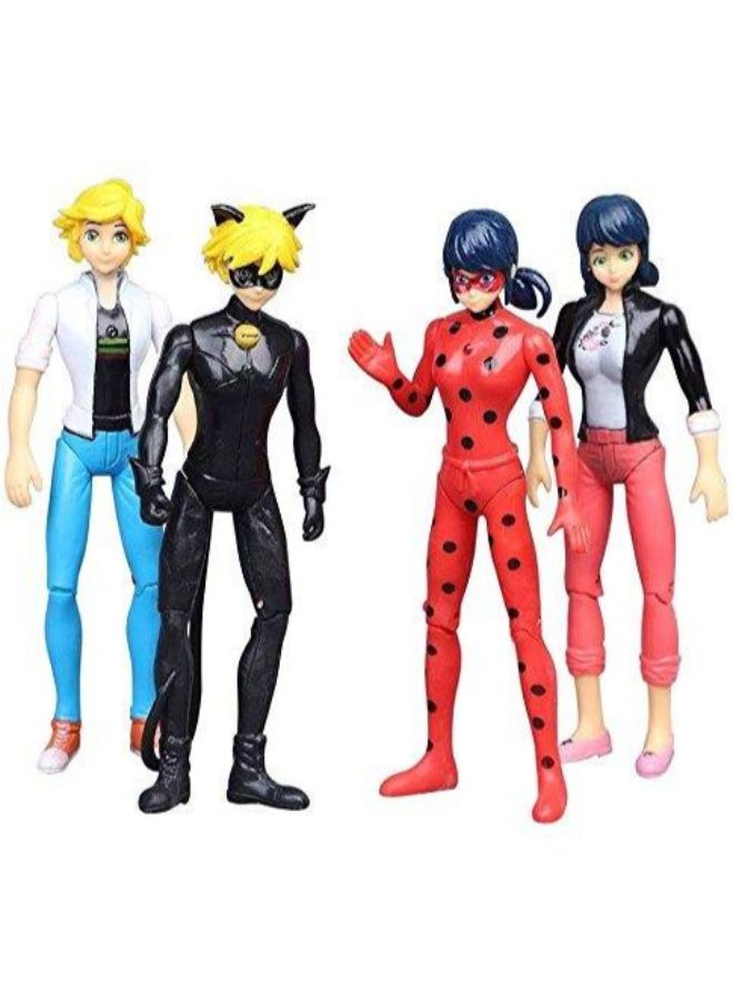 Unique - 6-Piece Miraculous Ladybug Action Figure - Image 1