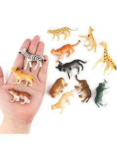 Unique 12-Piece Mini Vinyl Forest Animal Set  - Image 3