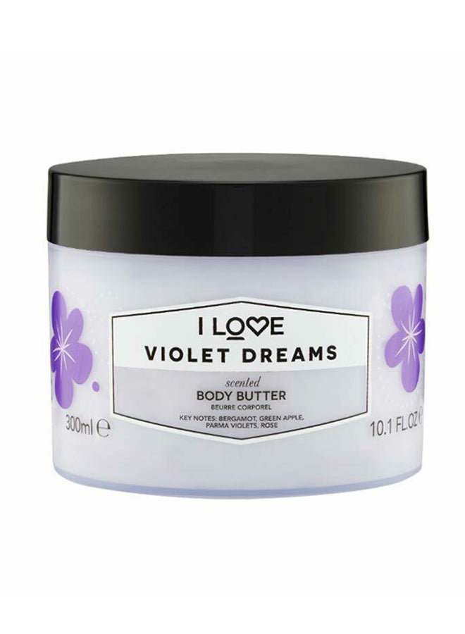 آي لاف زبدة الجسم فايلوت دريمز 300ملليلتر