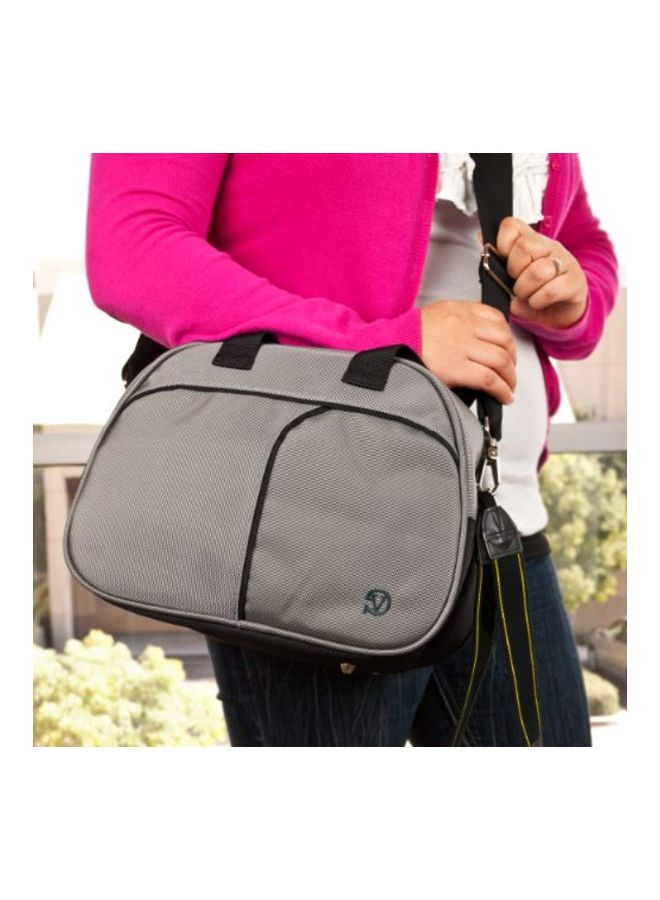 VanGoddy - Protective Camera Bag For Fujifilm FinePix SL1000 Silver/Black - Image 1
