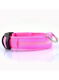 Generic LED Luminous Light Flashing Pet Collar Pink 10 x 4 x 3cm  - Image 2
