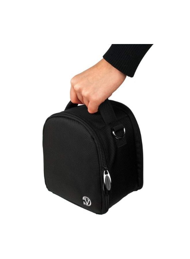 VanGoddy - Laurel Carrying Bag For Sony Cyber-Shot DSC-H400 Digital Camera Black - Image 1
