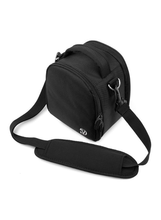 VanGoddy - Laurel Carrying Bag For Sony Cyber-Shot DSC-H400 Digital Camera Black - Image 1