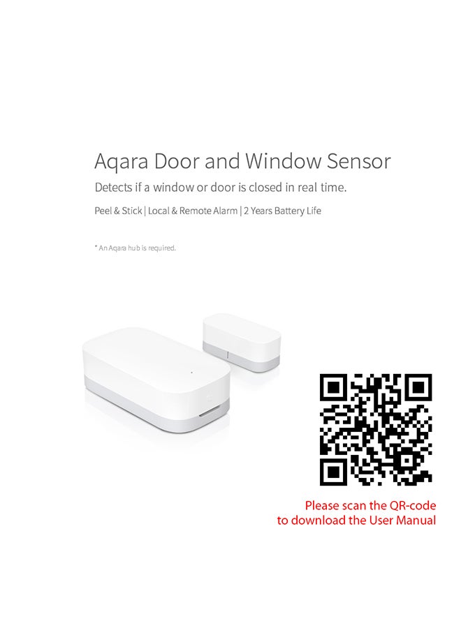 Xiaomi Smart Mini Door Sensor White 42x22x11mm - Image 3