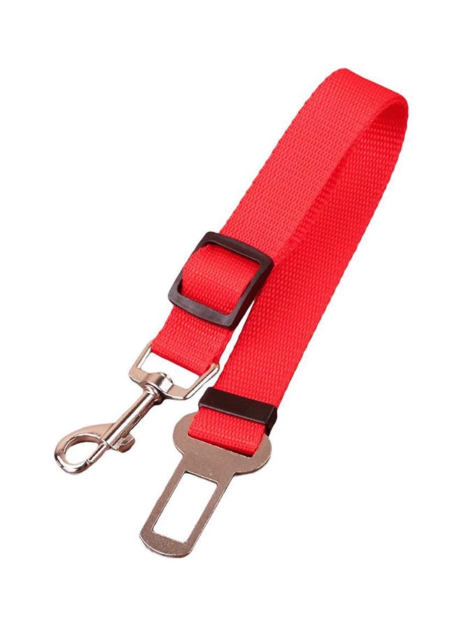 Adjustable Pet Seatbelt Red - Image 1