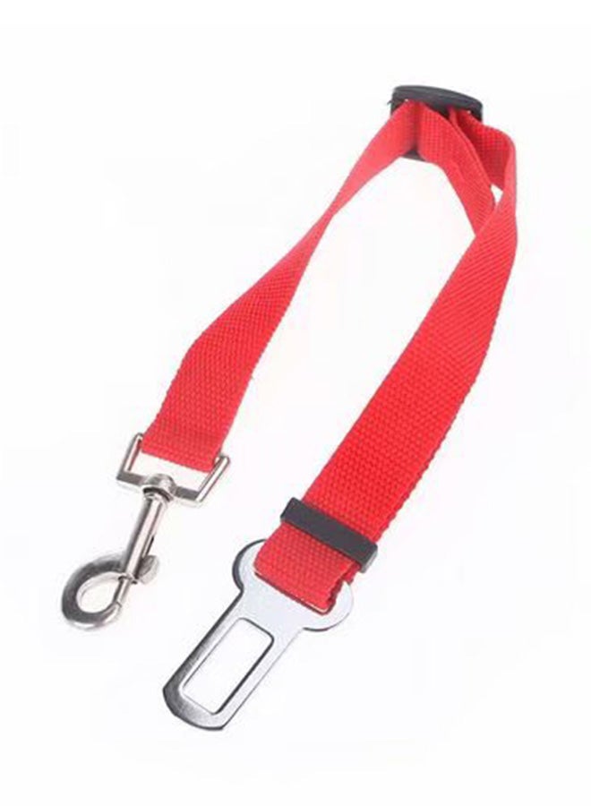 Adjustable Pet Seatbelt Red - Image 2