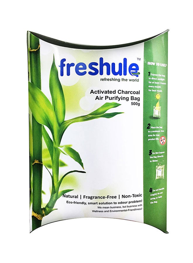 Freshule Activated Charcoal Air Purifying Bag Beige 500grams - Image 2