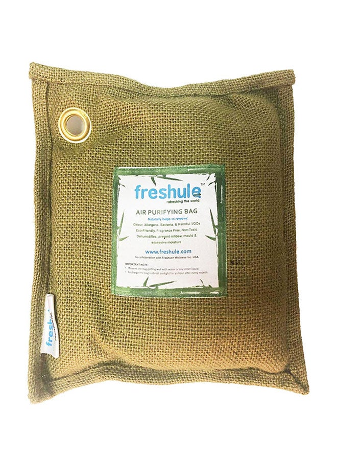 Freshule Activated Charcoal Air Purifying Bag Green 500grams - Image 2