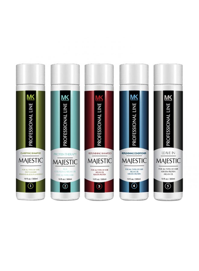 Majestic Keratin Protein Therapy Hair Treatment Complete Kit 300ml 