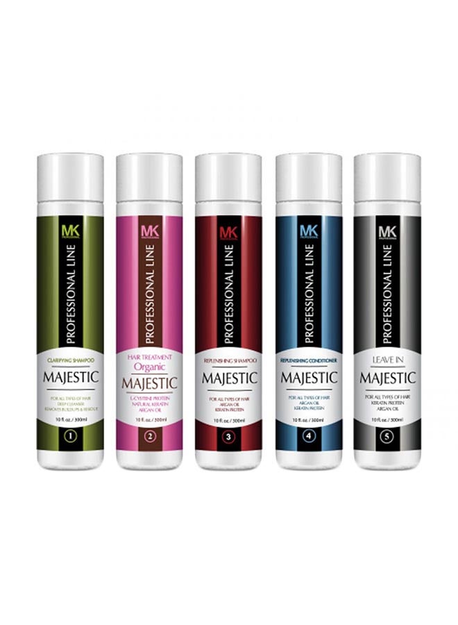 Majestic Keratin Brazilian Organic Hair Treatment Complete Kit 300ml