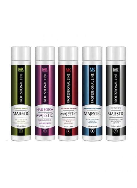 Majestic Keratin Botox Hair Smoothing Treatment Complete Kit 300ml
