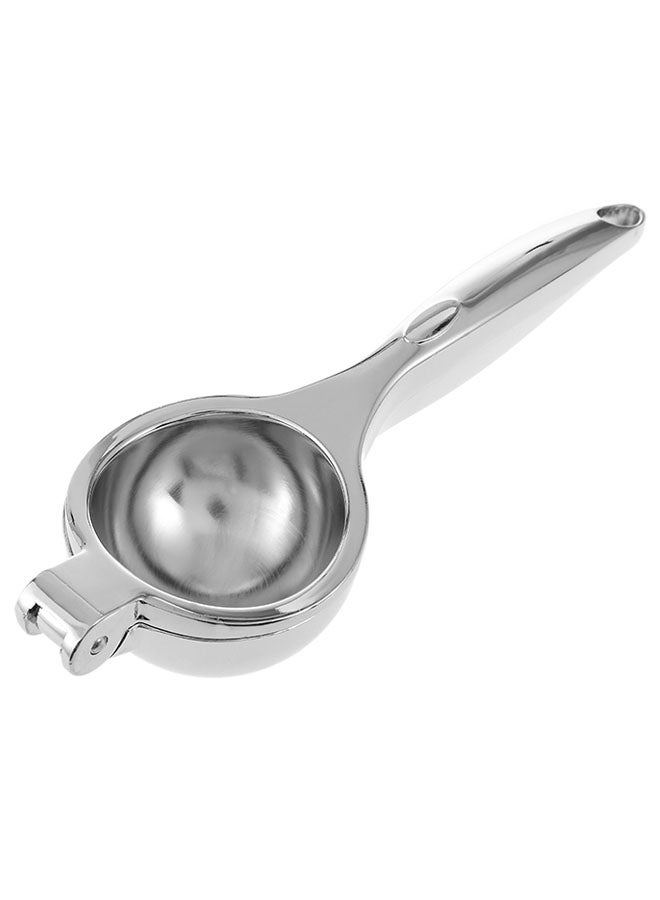 Stainless Steel Hand Press Lemon Juicer Silver  - Image 2