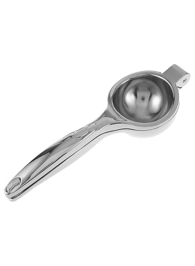Stainless Steel Hand Press Lemon Juicer Silver  - Image 1