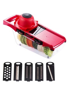 Multifunctional Slicer With 5 Blades Multicolour