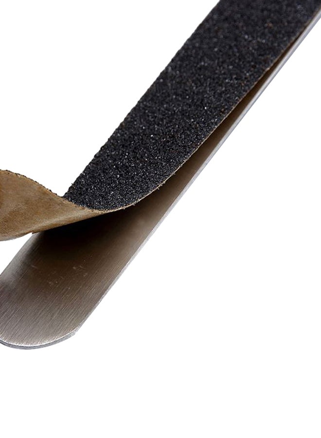 طقم مبرد سنفرة لفن الأظافر مع وسادة سنفرة قابلة للاستخدام مرة واحدة أسود - Image 2