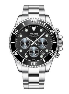 Men's Stainless Steel Analog Watch T823 - 42 mm - Silver