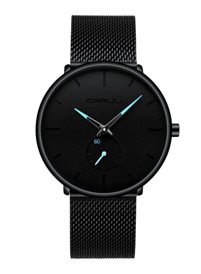 Stainless Steel Analog Watch CJ-2150 - 40 mm - Black - Image 1