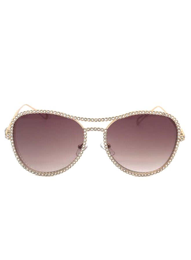 بارتا جاس نظارة شمسية بإطار آفياتور - مقاس العدسة: 56 مم للنساء