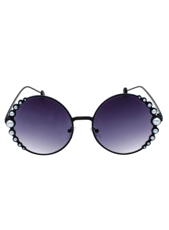 PARTAGAS Women's Round Frame Sunglasses - Lens Size: 62 mm