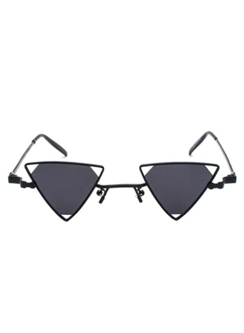 Steampunk Triangle Frame Sunglasses - Lens Size: 37 mm