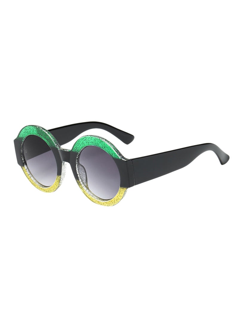 Vintage Retro Round Frame Sunglasses - Image 1